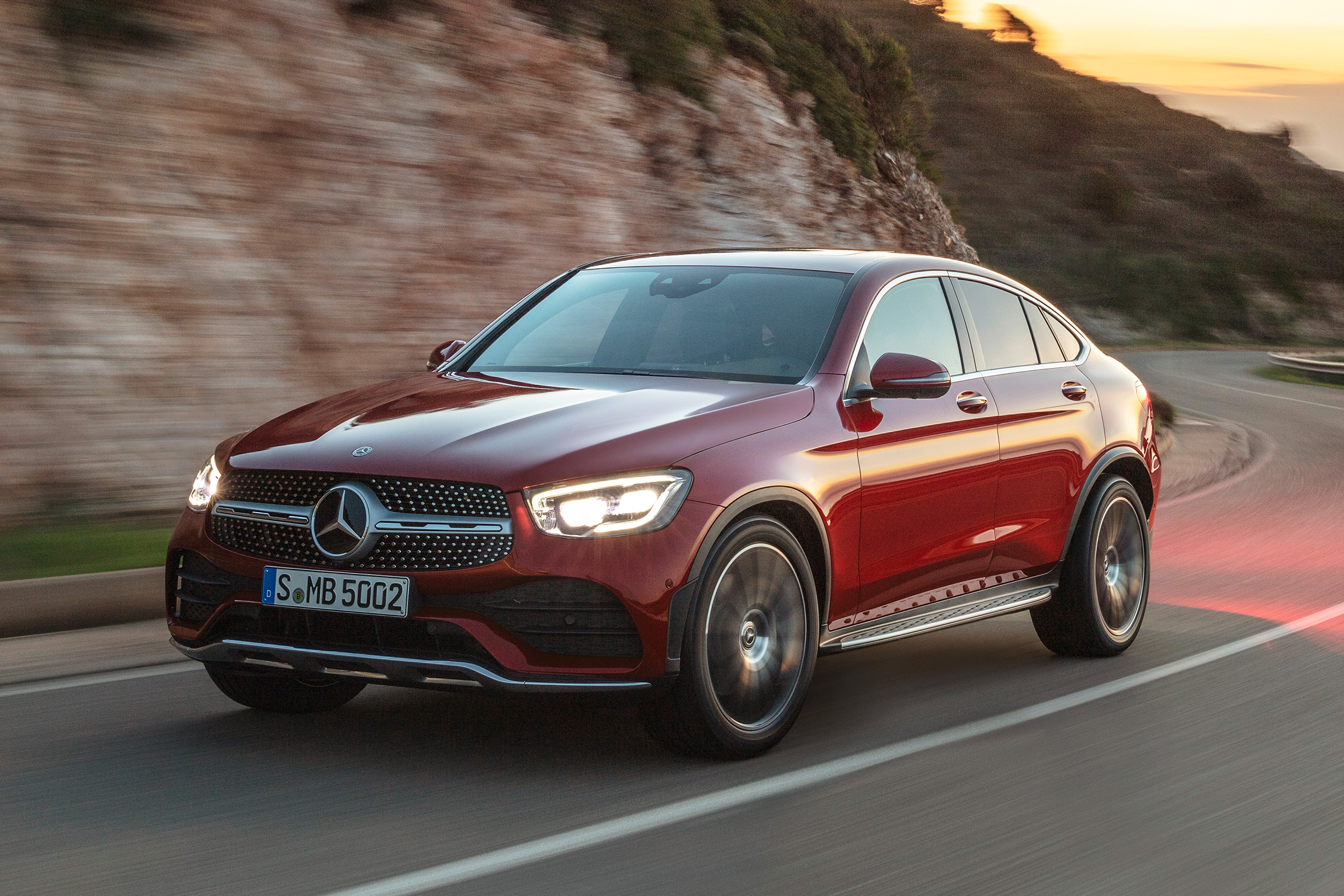 Mercedes-Benz GLC Coupe facelift