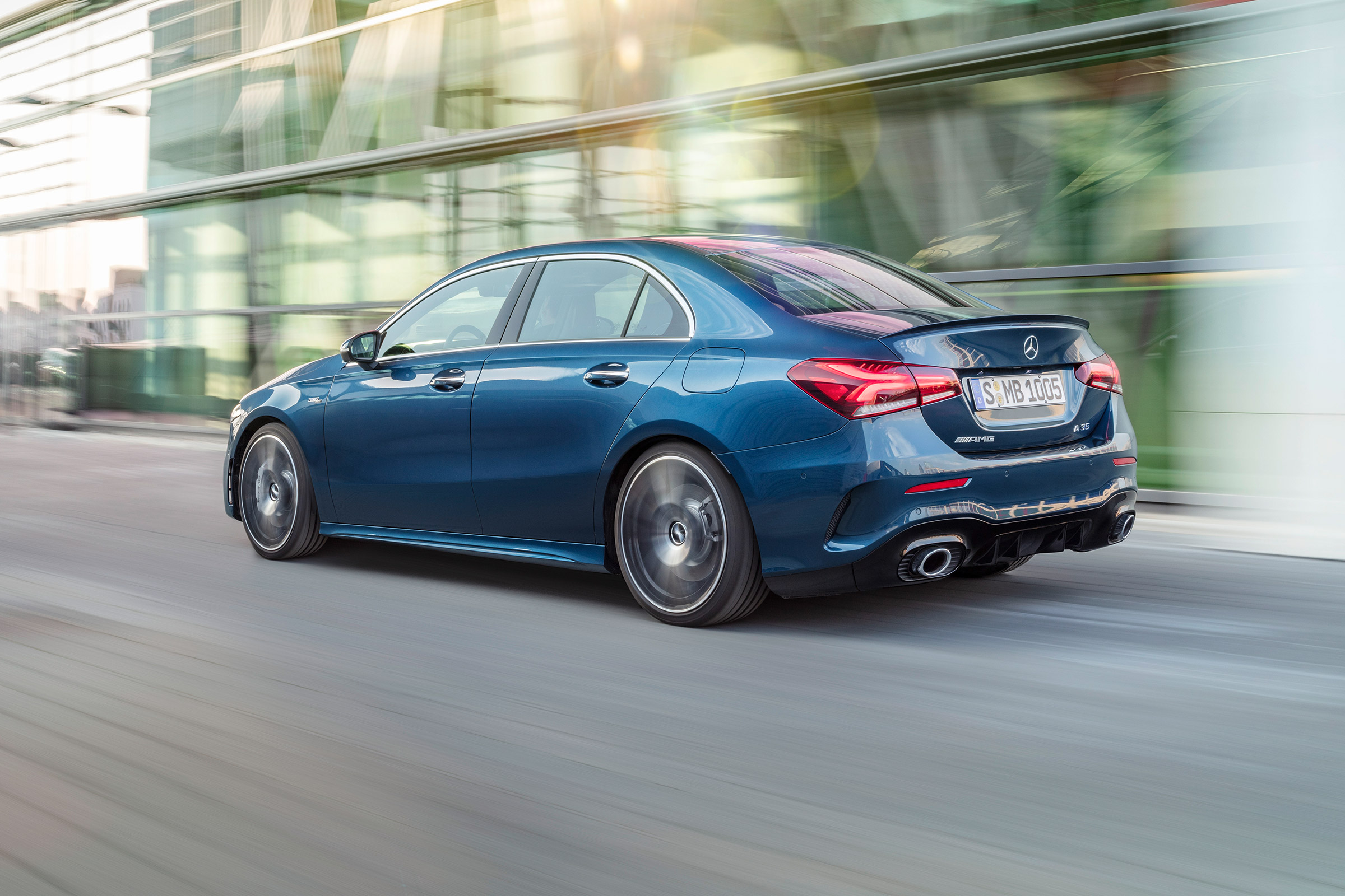 Mercedes-AMG A35 saloon - rear