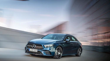 Mercedes-AMG A35 saloon - front quarter