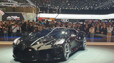 Bugatti La Voiture Noire at Geneva 2019 front