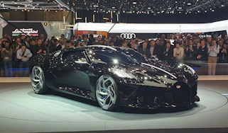 Bugatti La Voiture Noire at Geneva 2019