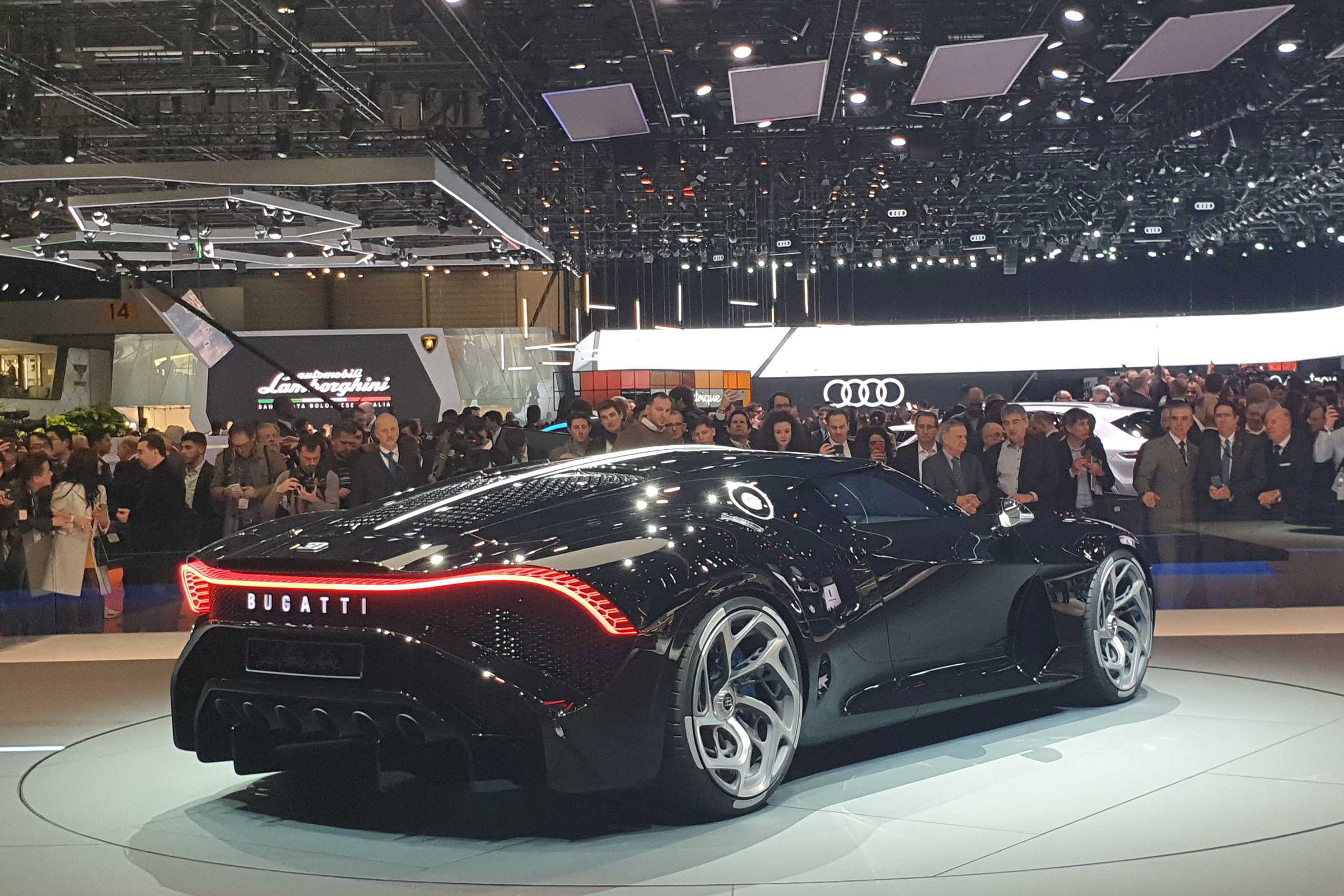 Bugatti La Voiture Noire at Geneva 2019
