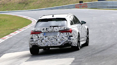 Audi RS6 Avant spied 2019 (body-on) - tail