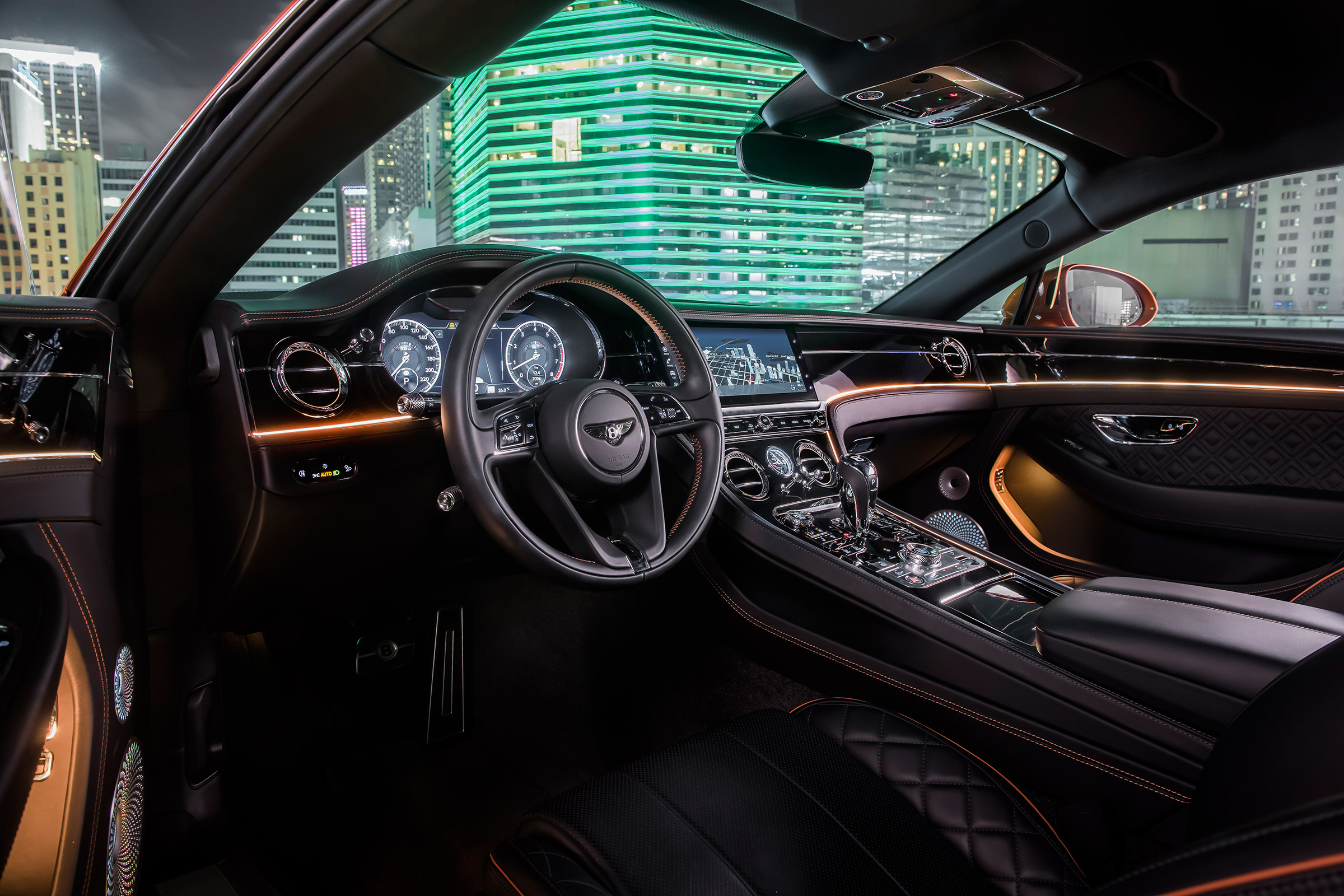 Bentley Continental GT V8 - interior