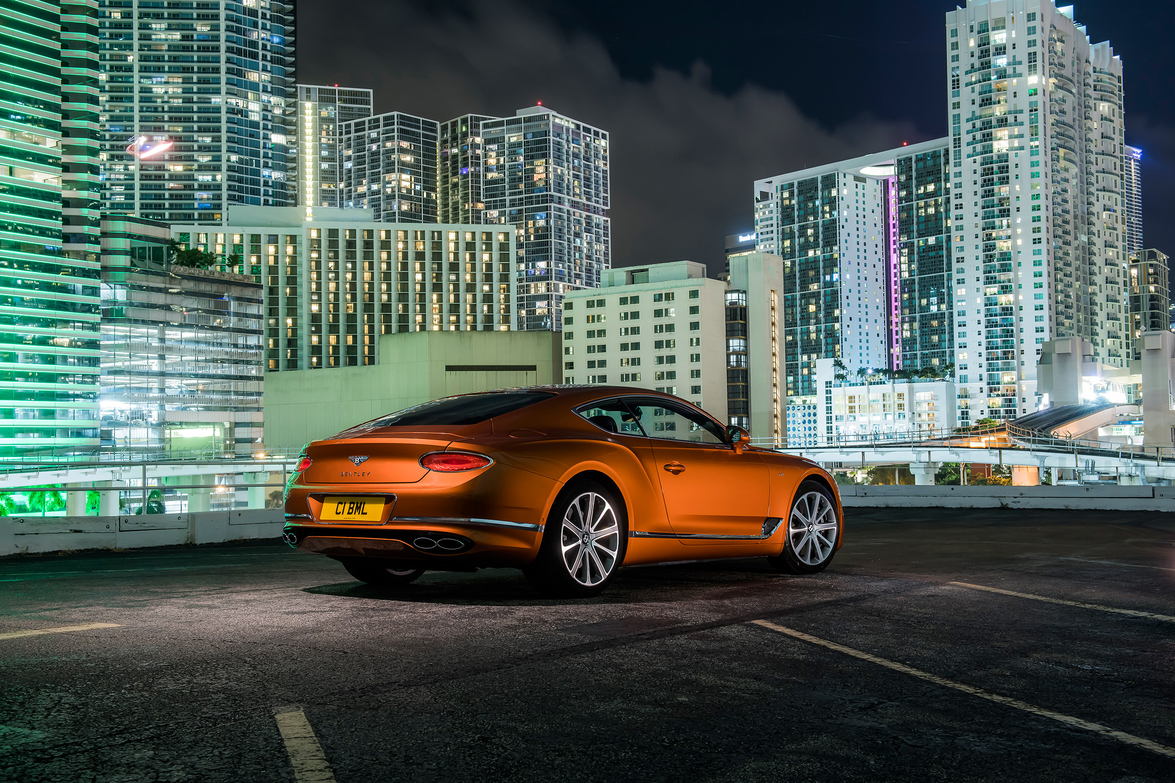 Bentley Continental GT V8 - rear quarter