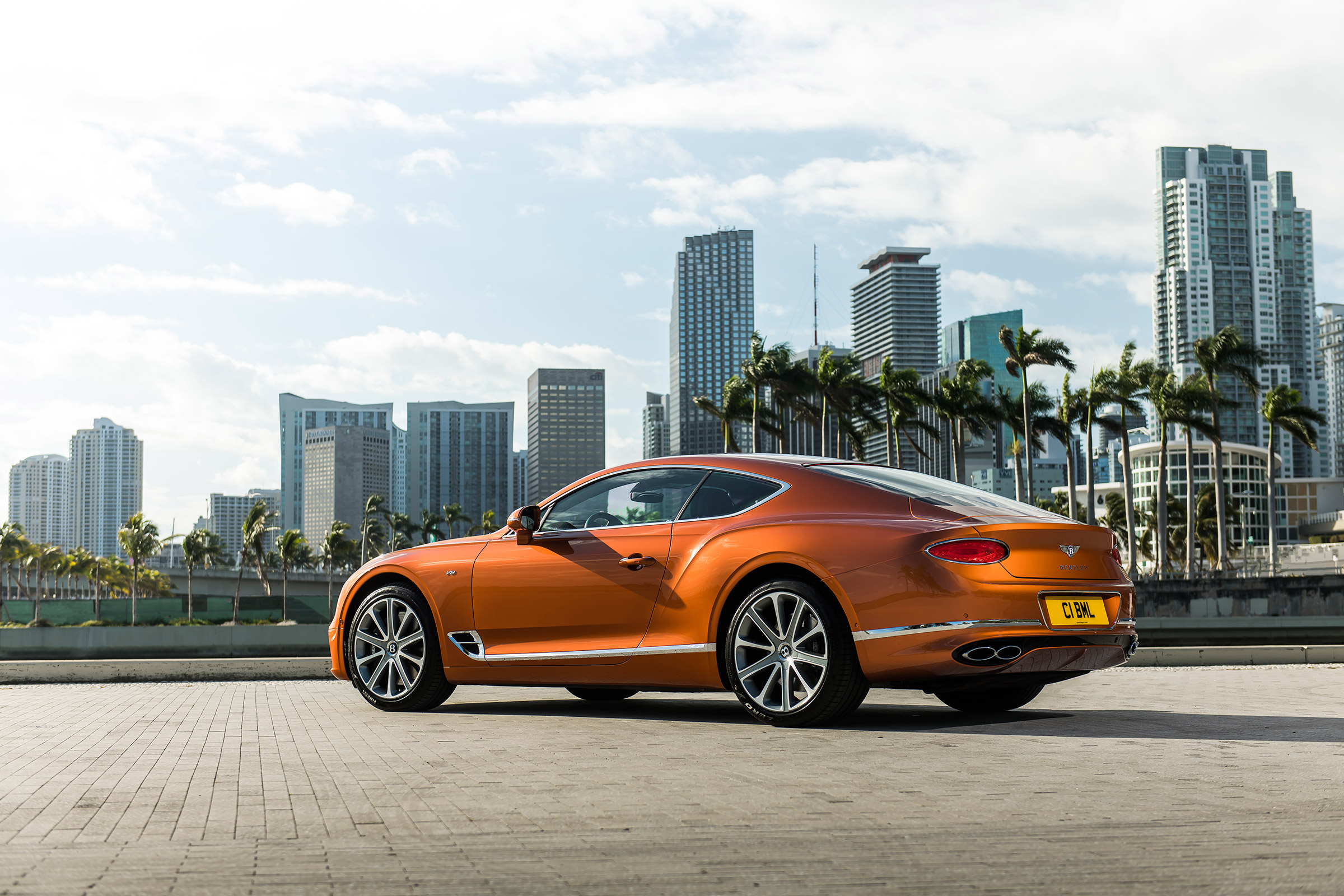 Bentley Continental GT V8 - rear quarter