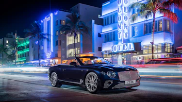 Bentley Continental GT Convertible V8 - night