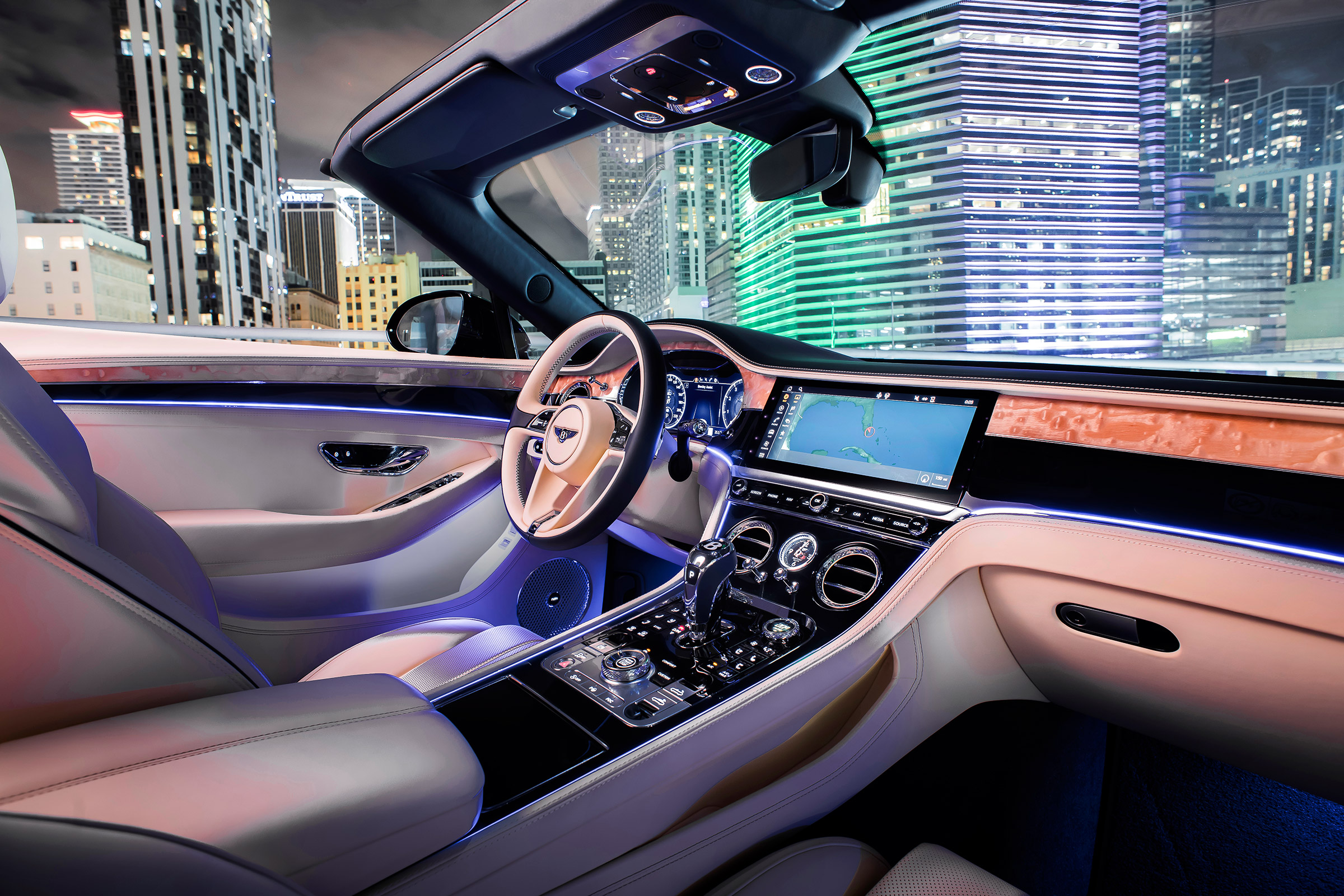 Bentley Continental GT Convertible V8 - dash