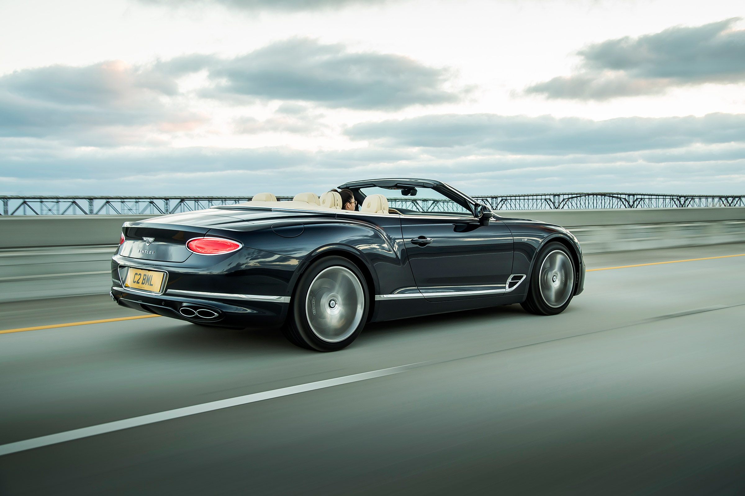 Bentley Continental GT Convertible V8 - rear quarter