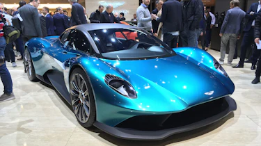 Aston Martin Vanquish Vision concept live - front quarter