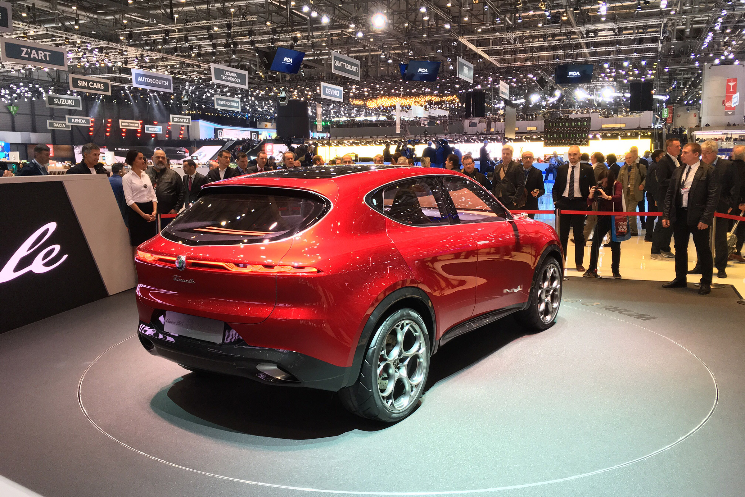 Alfa Romeo Tonale - rear quarter