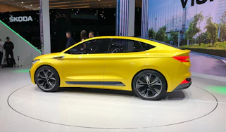 Skoda Vision iV - side