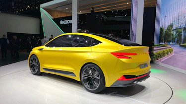 Skoda Vision iV - rear quarter
