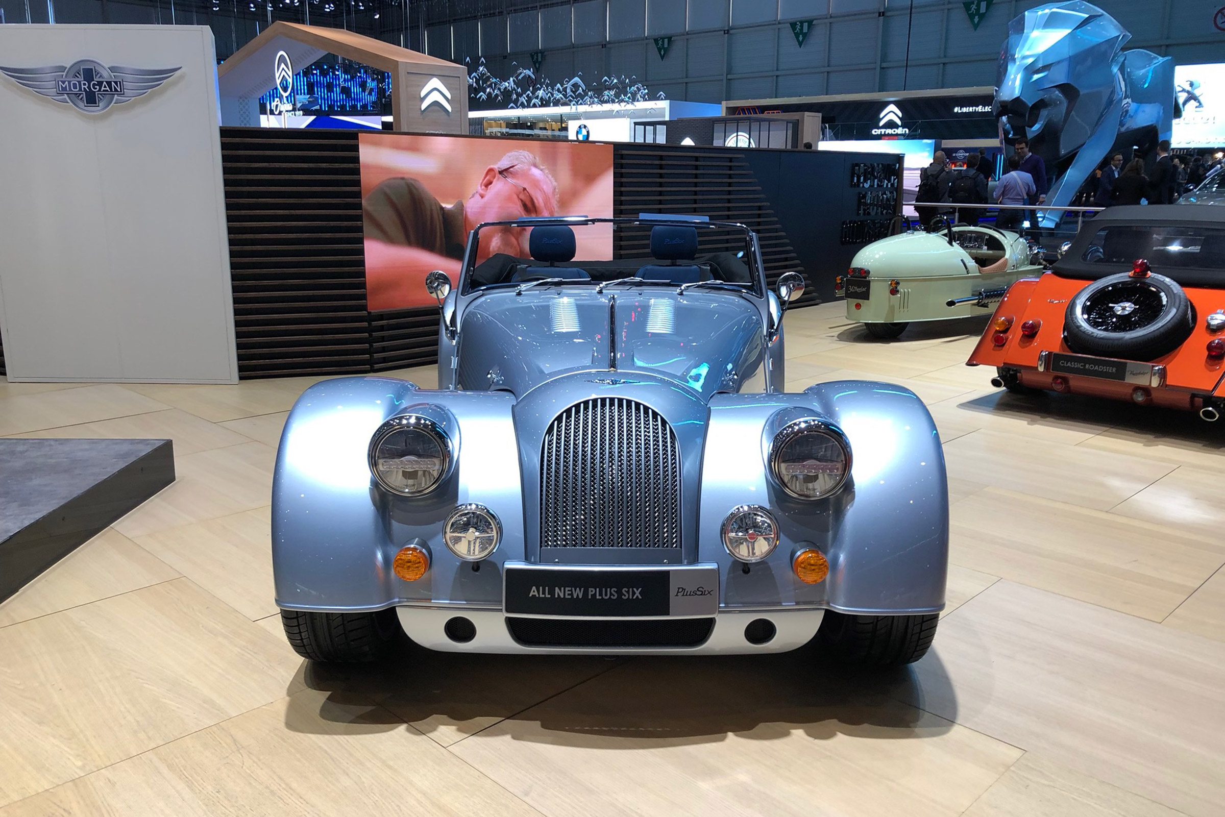 Morgan Plus-Six - nose