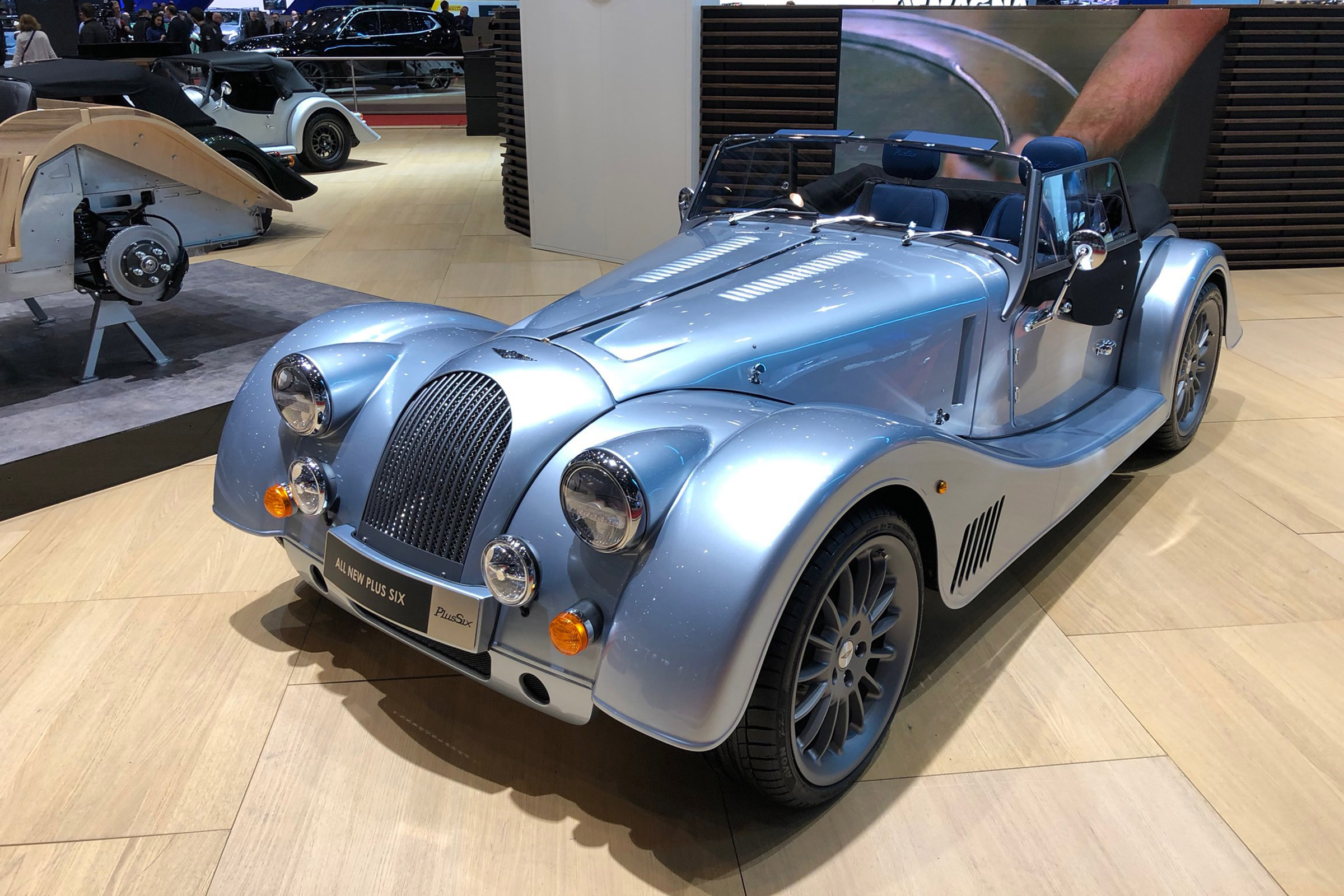 Morgan Plus-Six - front quarter