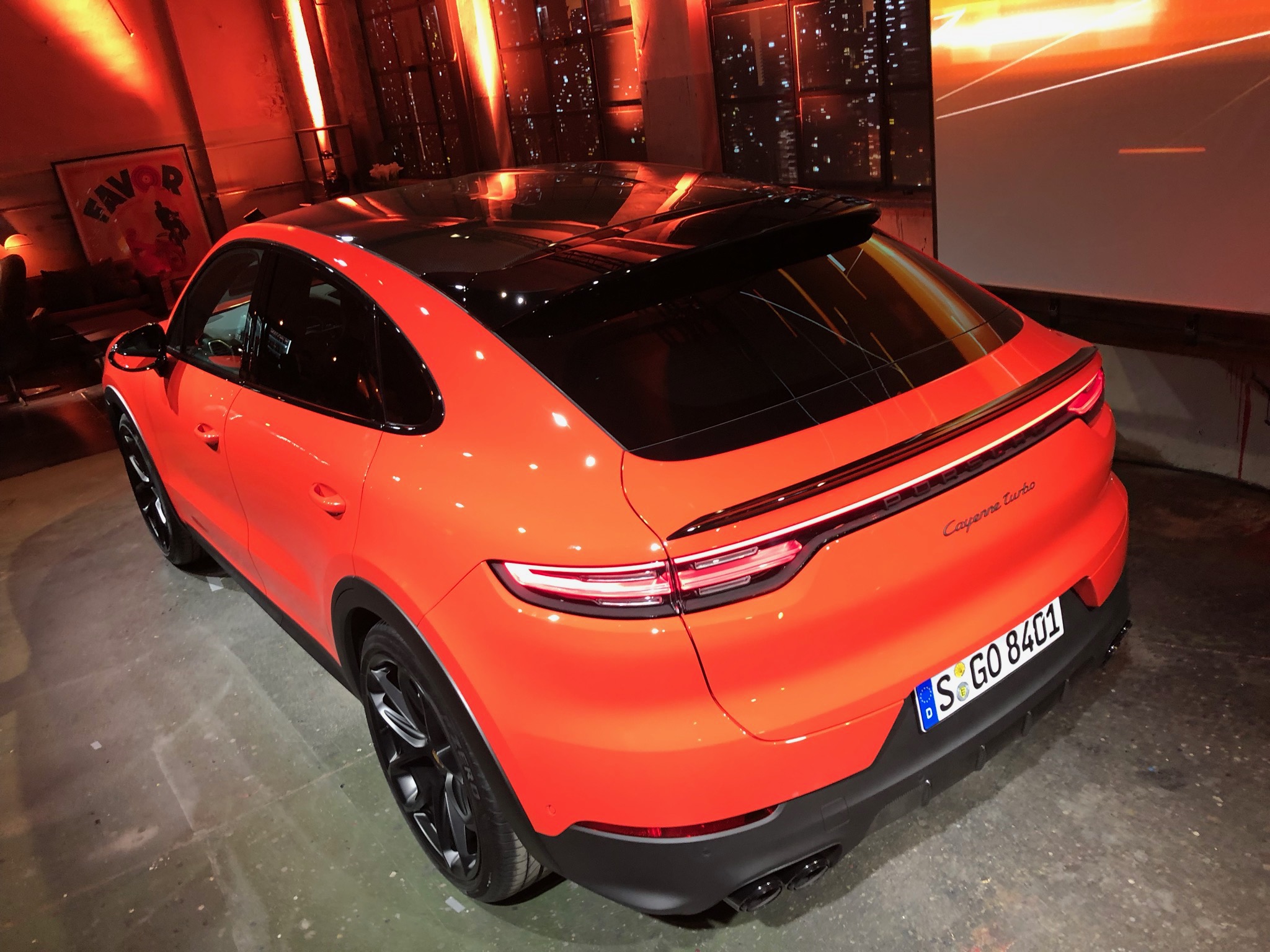 Porsche Cayenne Coupe - rear quarter