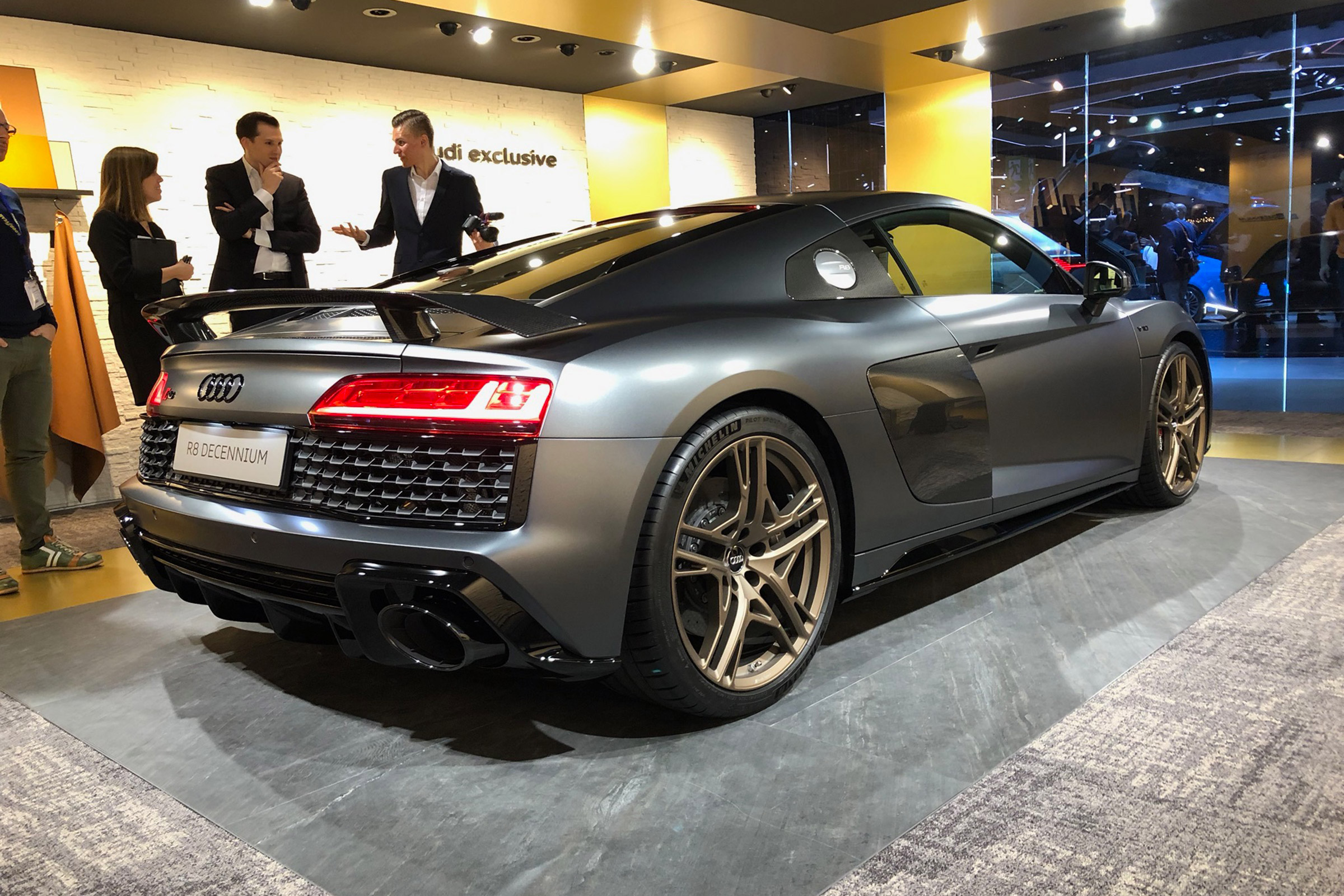 Audi R8 Decennium live - rear quarter