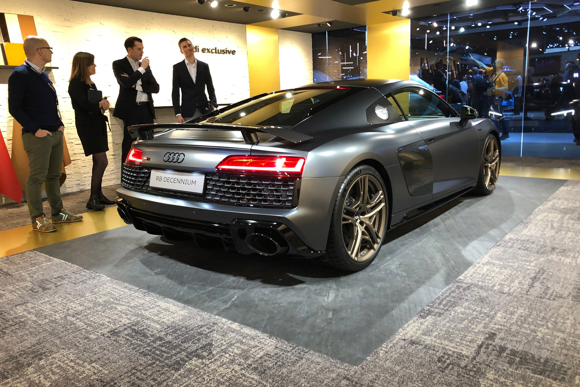 Audi R8 Decennium live - rear