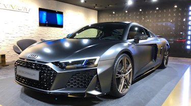 Audi R8 Decennium live - front quarter