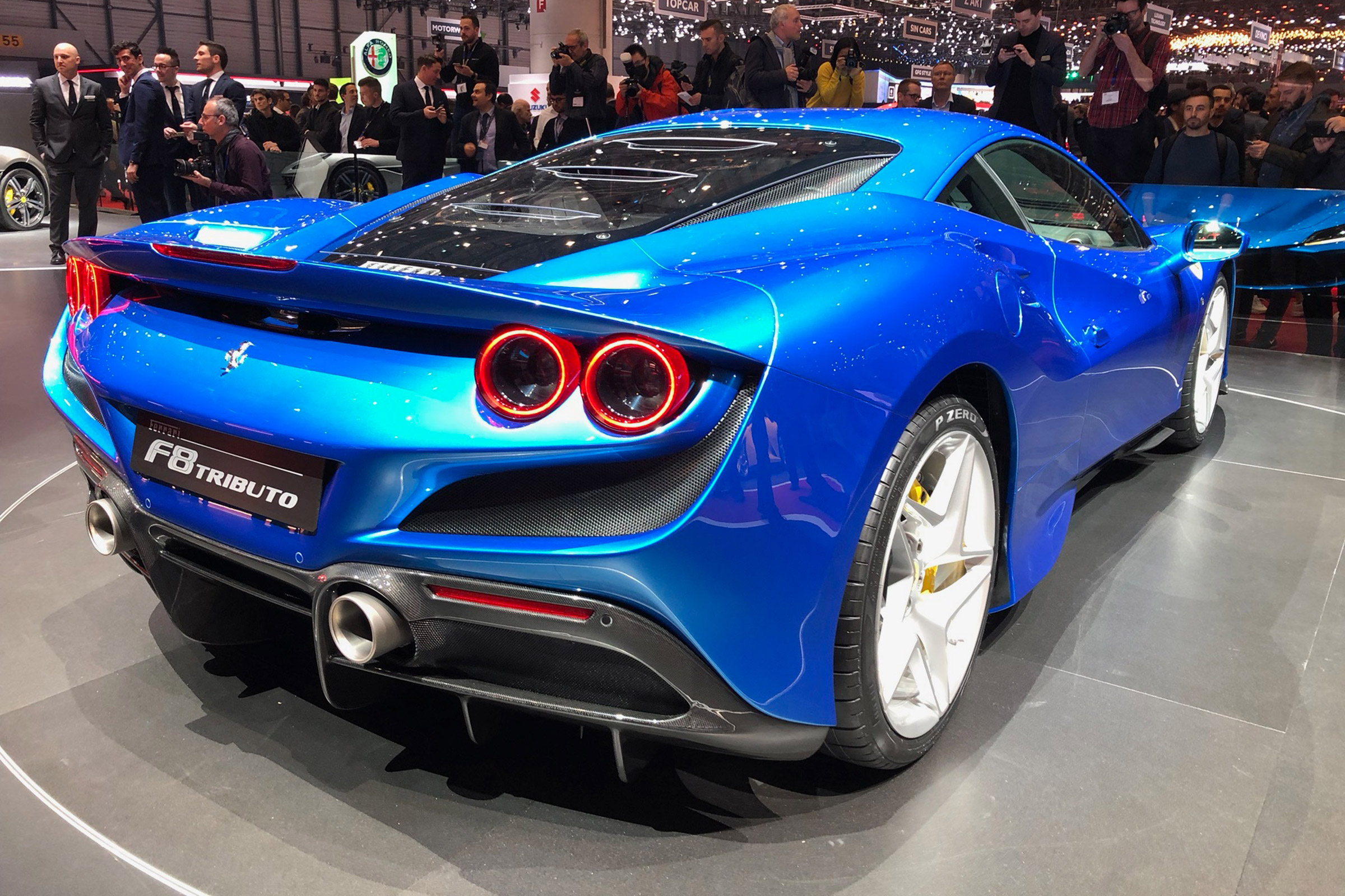 Ferrari F8 live - rear quarter