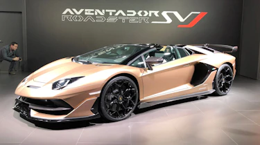 Lamborghini Aventador SVJ Roadster - front quarter