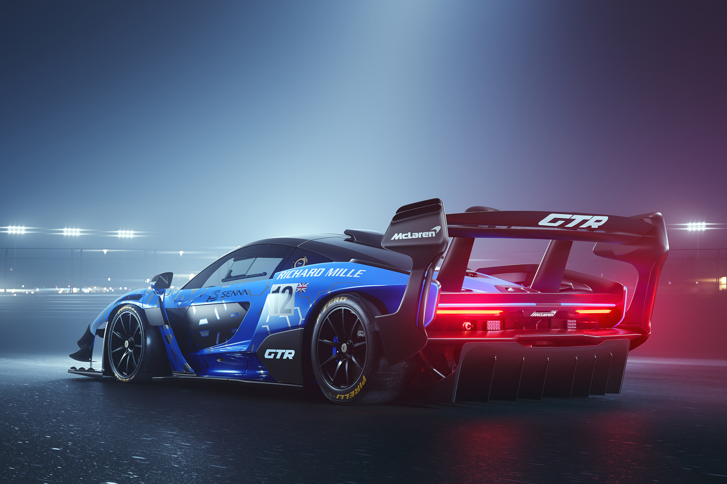 McLaren Senna GTR - rear quarter