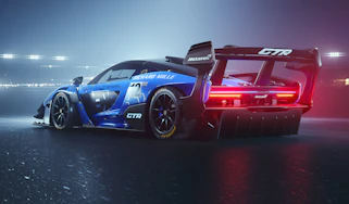 McLaren Senna GTR header