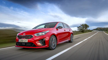 Kia Ceed GT review - front quarter
