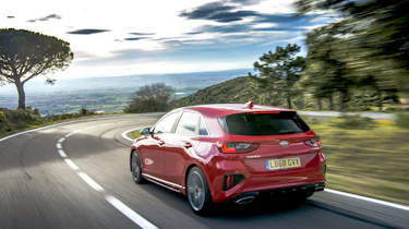 Kia Ceed GT review - rear quarter