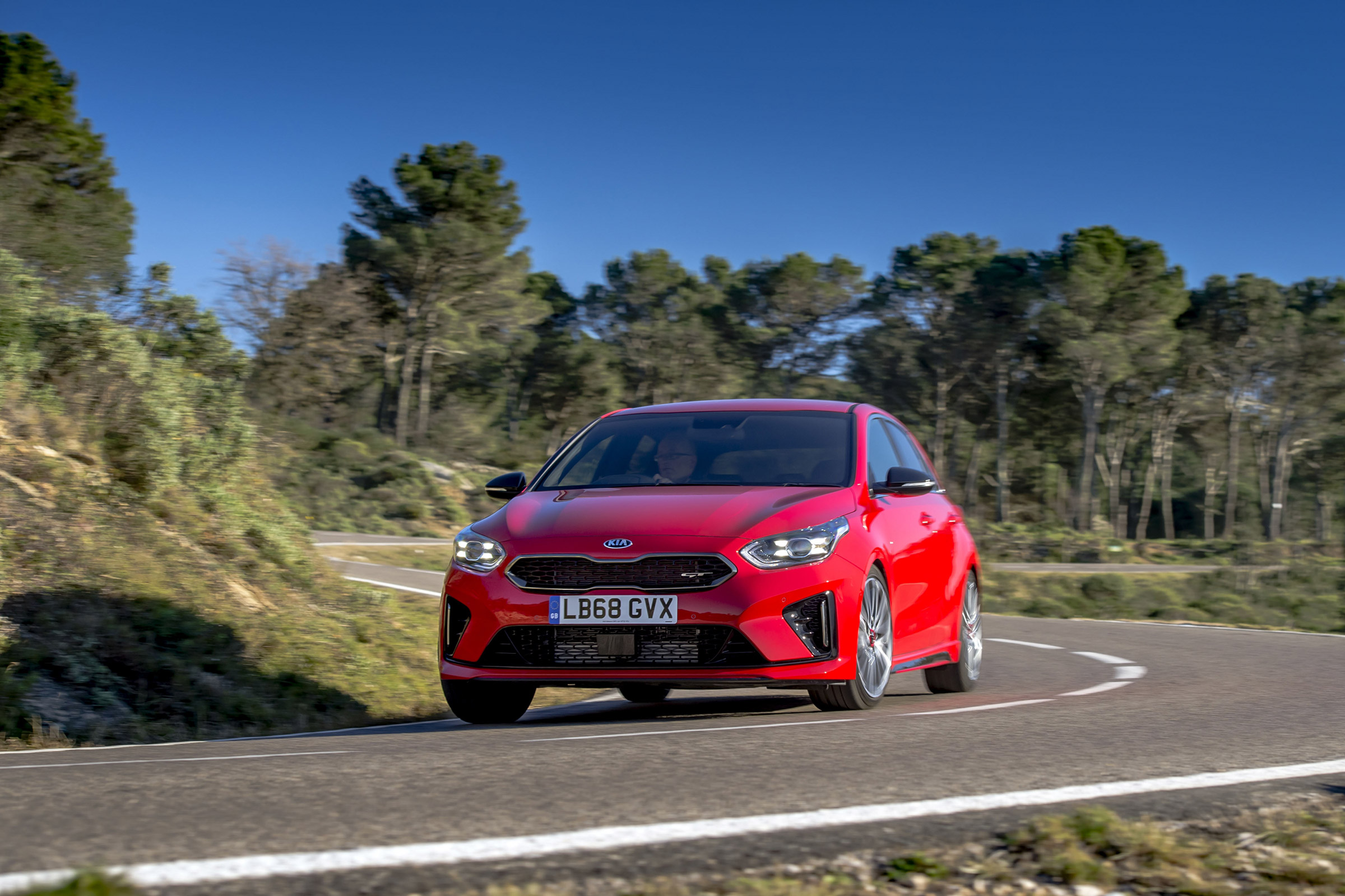 Kia Ceed GT review - front