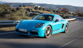 Porsche 718 Cayman T review - nose