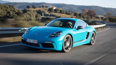 Porsche 718 Cayman T review - nose