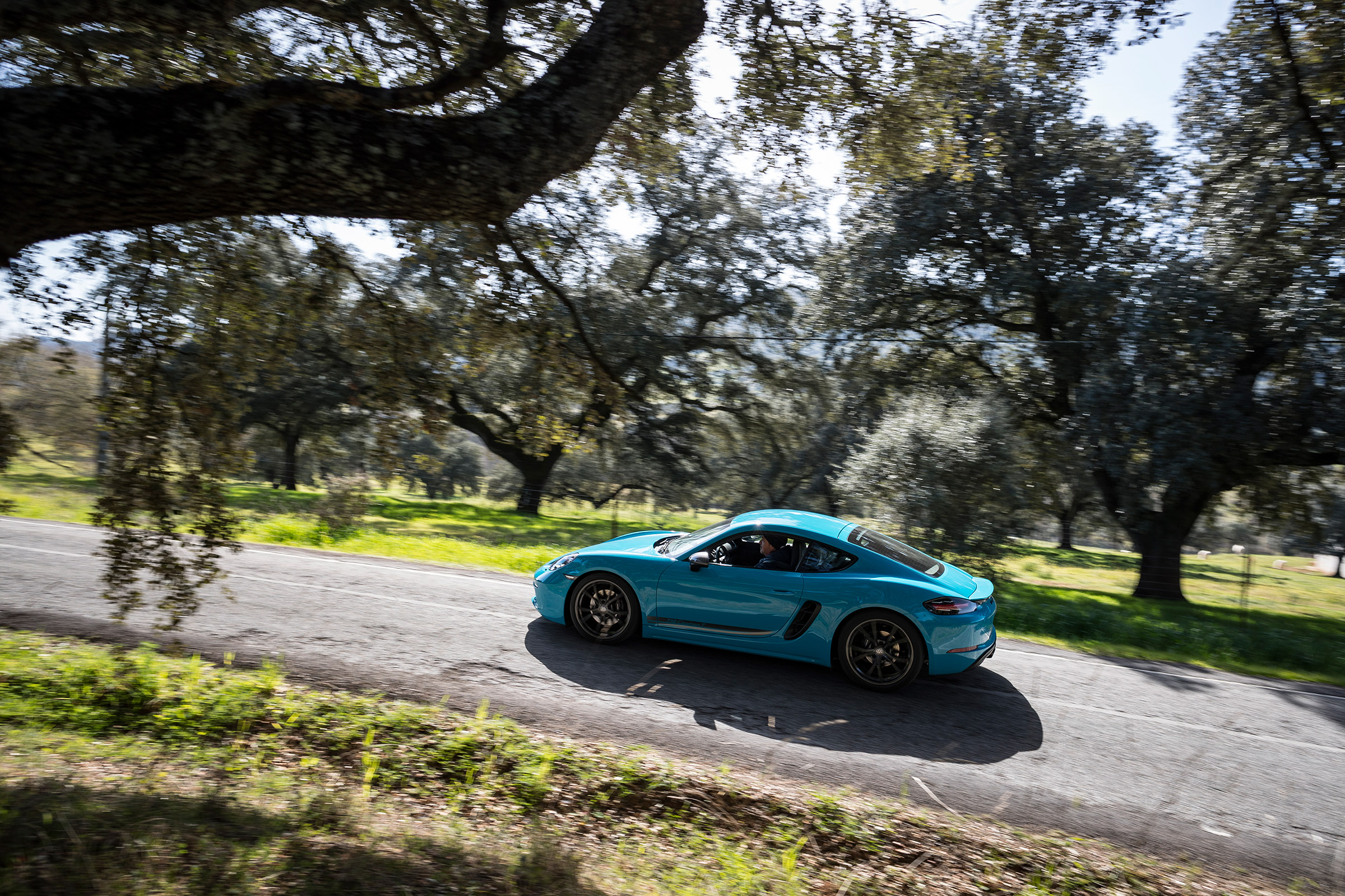 Porsche 718 Cayman T review - side
