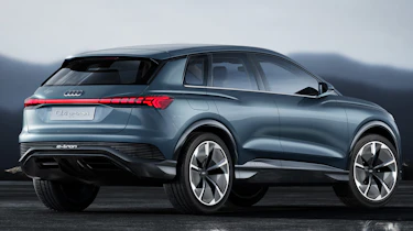 Audi Q4 e-tron concept rear