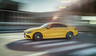 Mercedes-AMG CLA35 - side