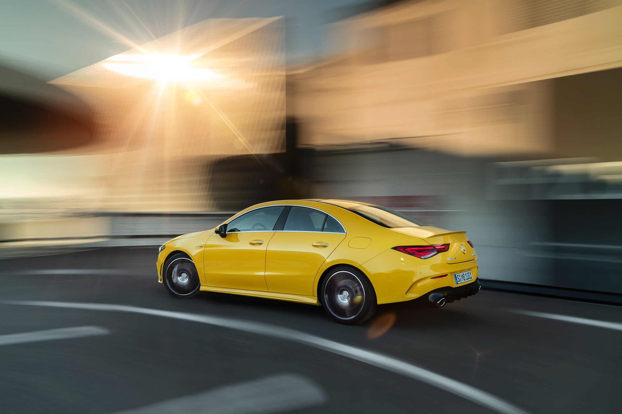 Mercedes-AMG CLA35 - rear quarter