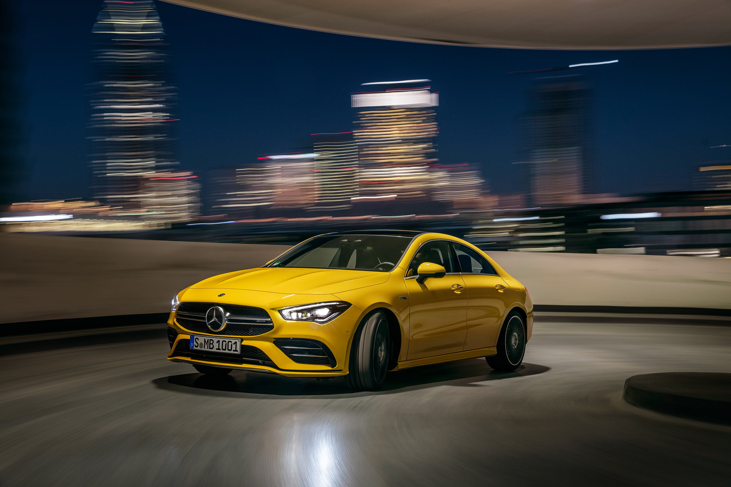 Mercedes-AMG CLA35 - front quarter