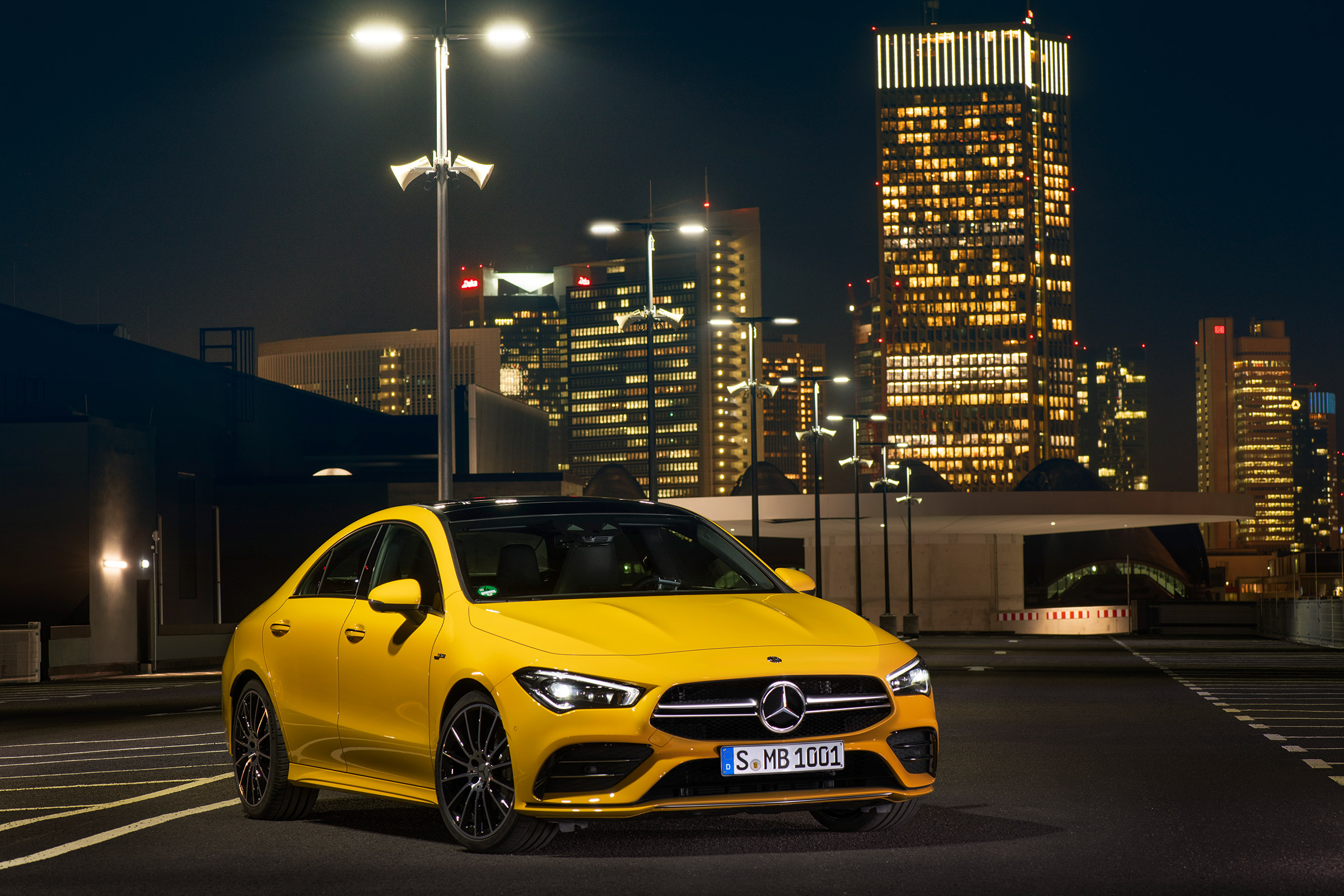 Mercedes-AMG CLA35 - front quarter