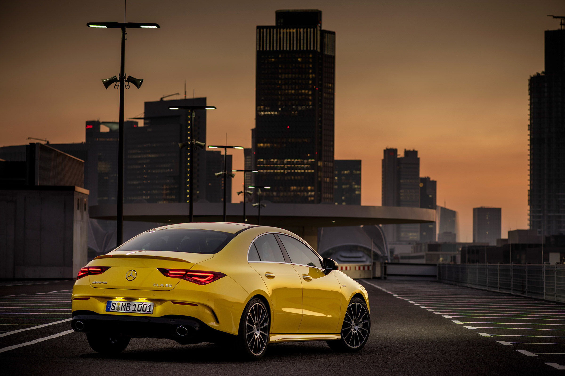 Mercedes-AMG CLA35 - rear quarte