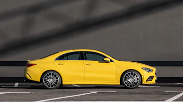 Mercedes-AMG CLA35 - side