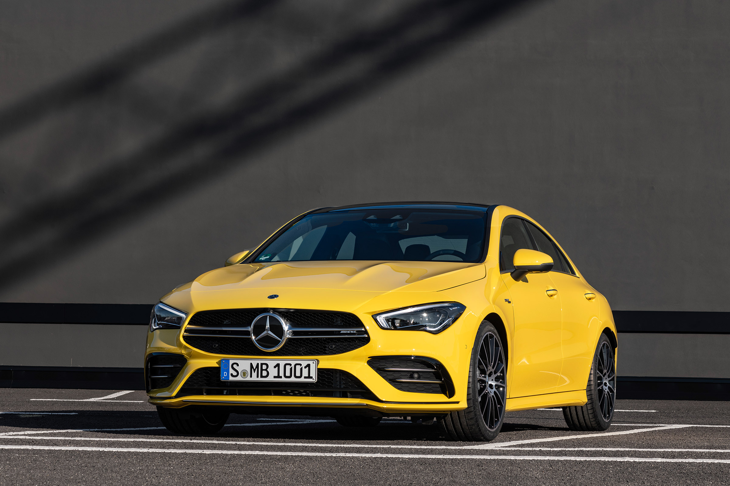 Mercedes-AMG CLA35 - front quarter