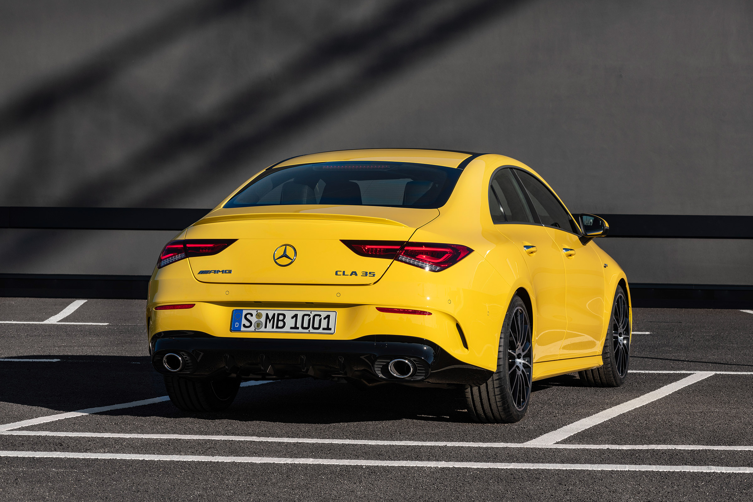 Mercedes-AMG CLA35 - rear quarter
