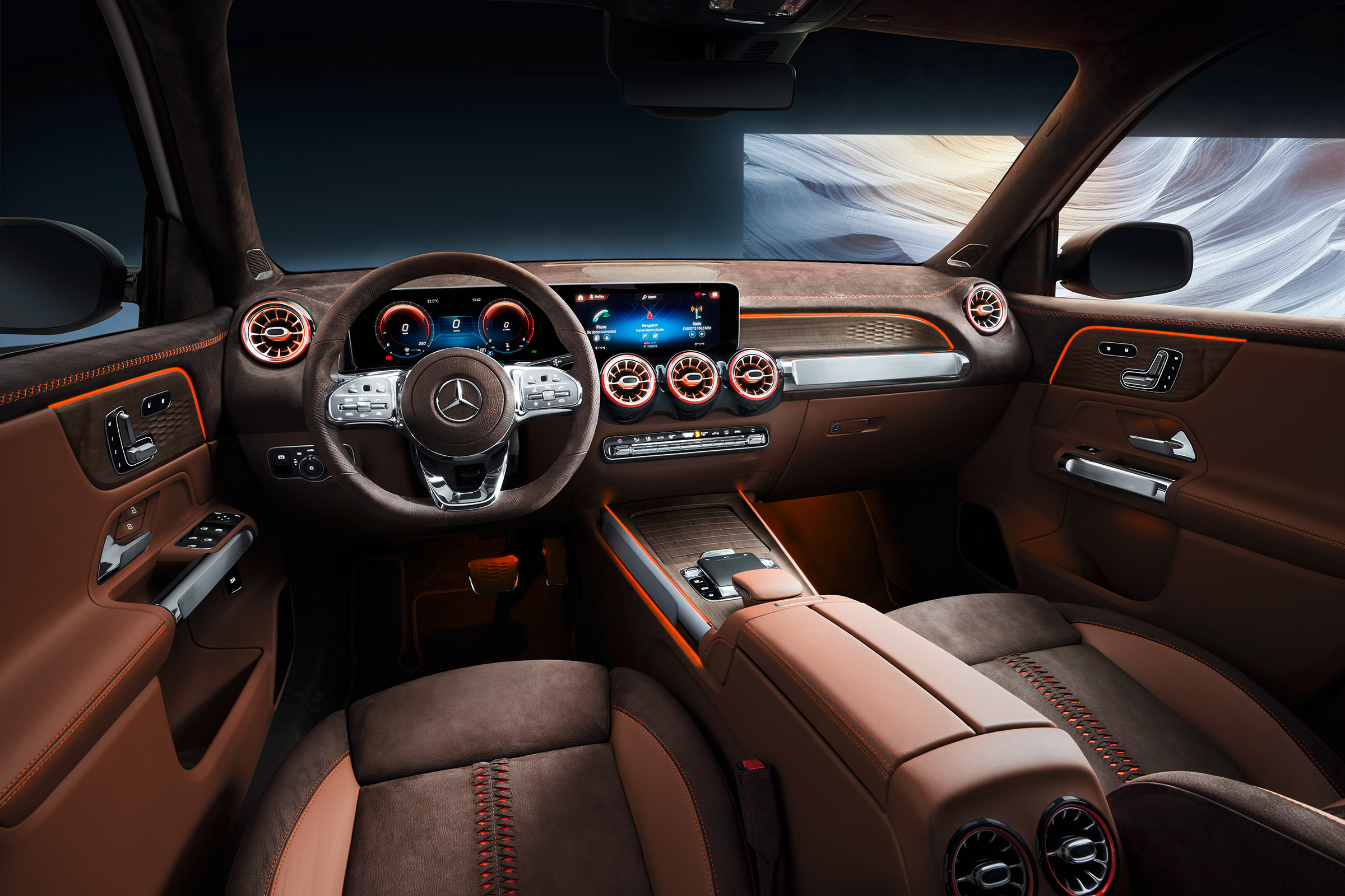 Mercedes GLB Concept - dash