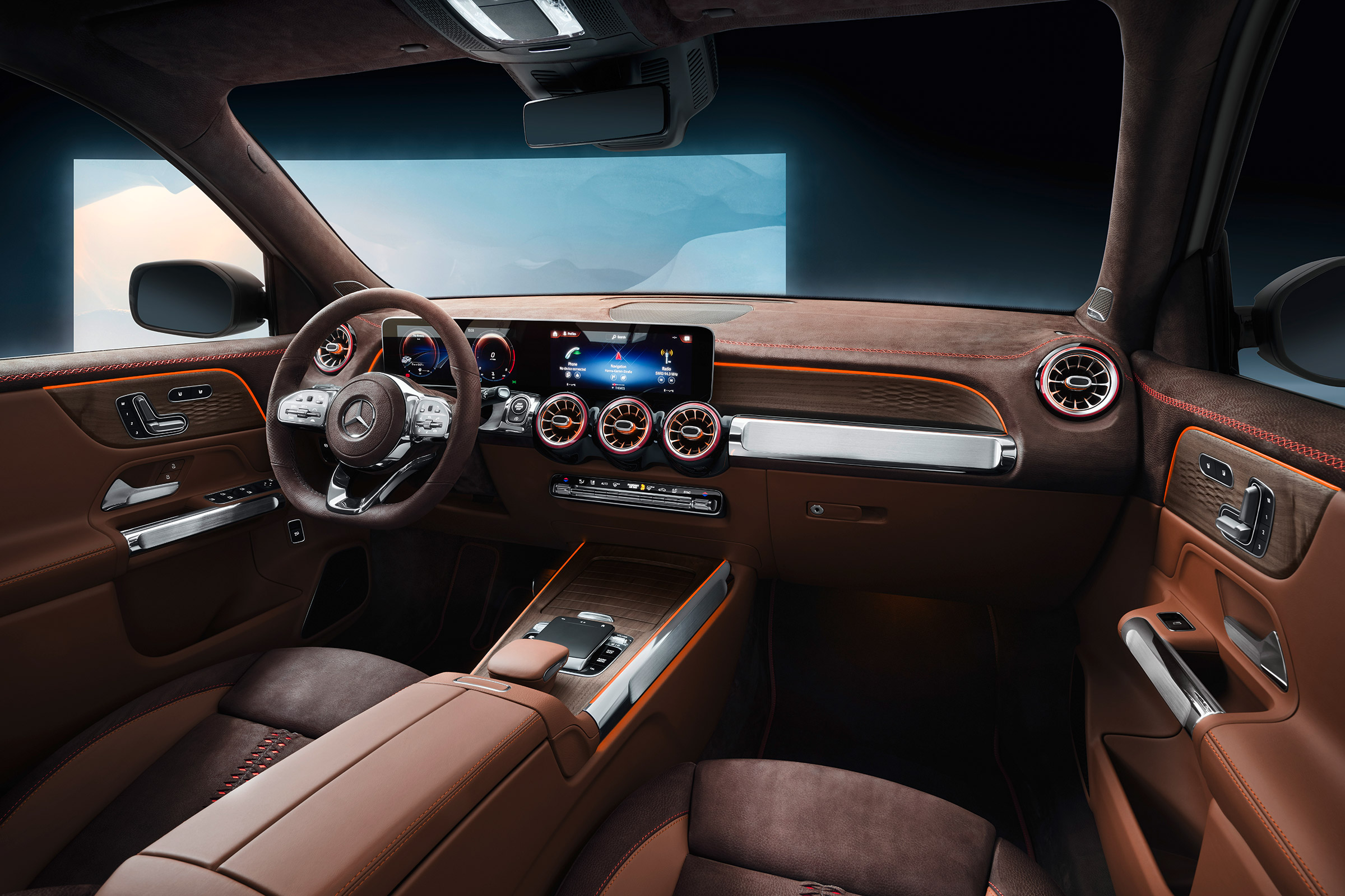 Mercedes GLB Concept - dash
