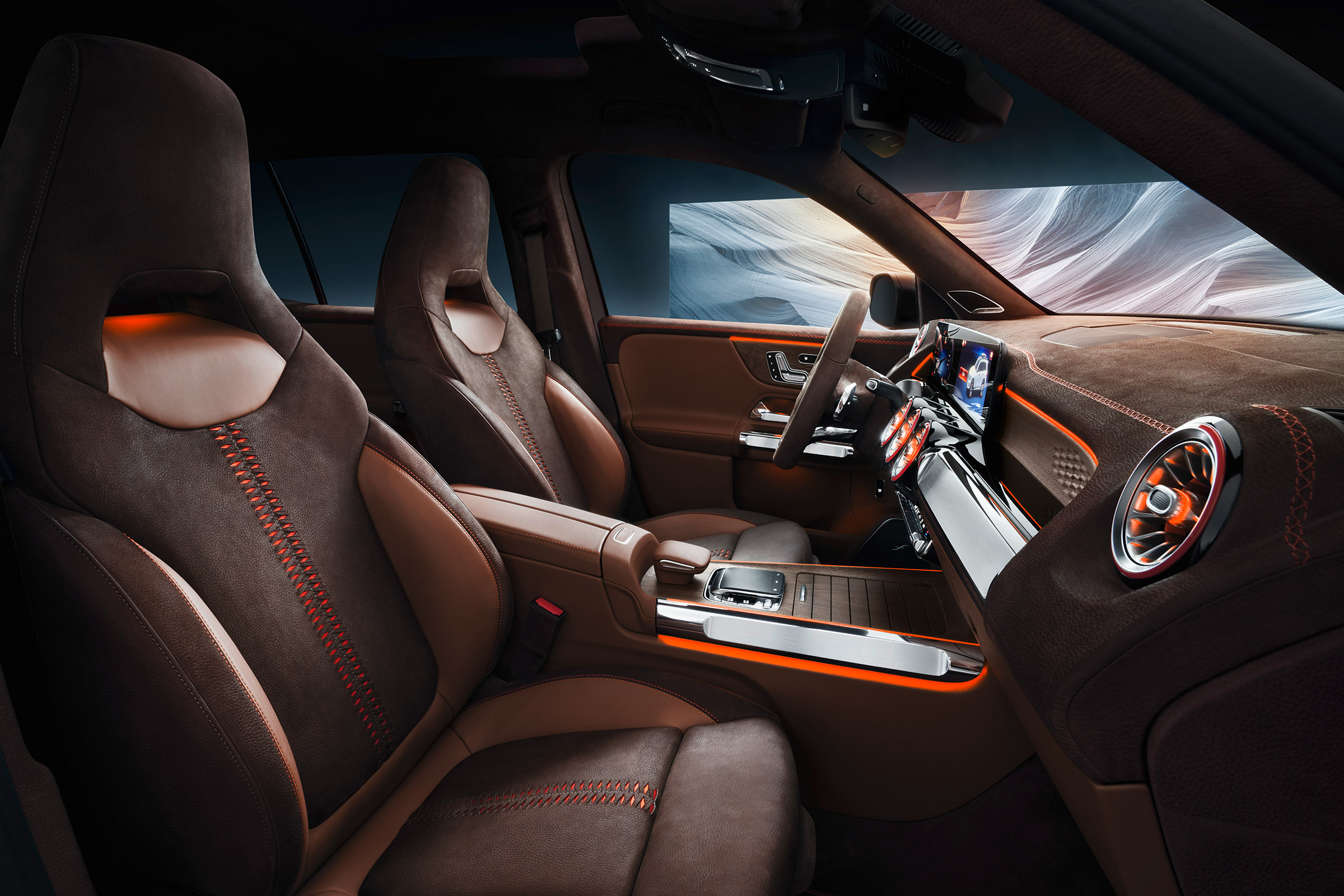 Mercedes GLB Concept - seats