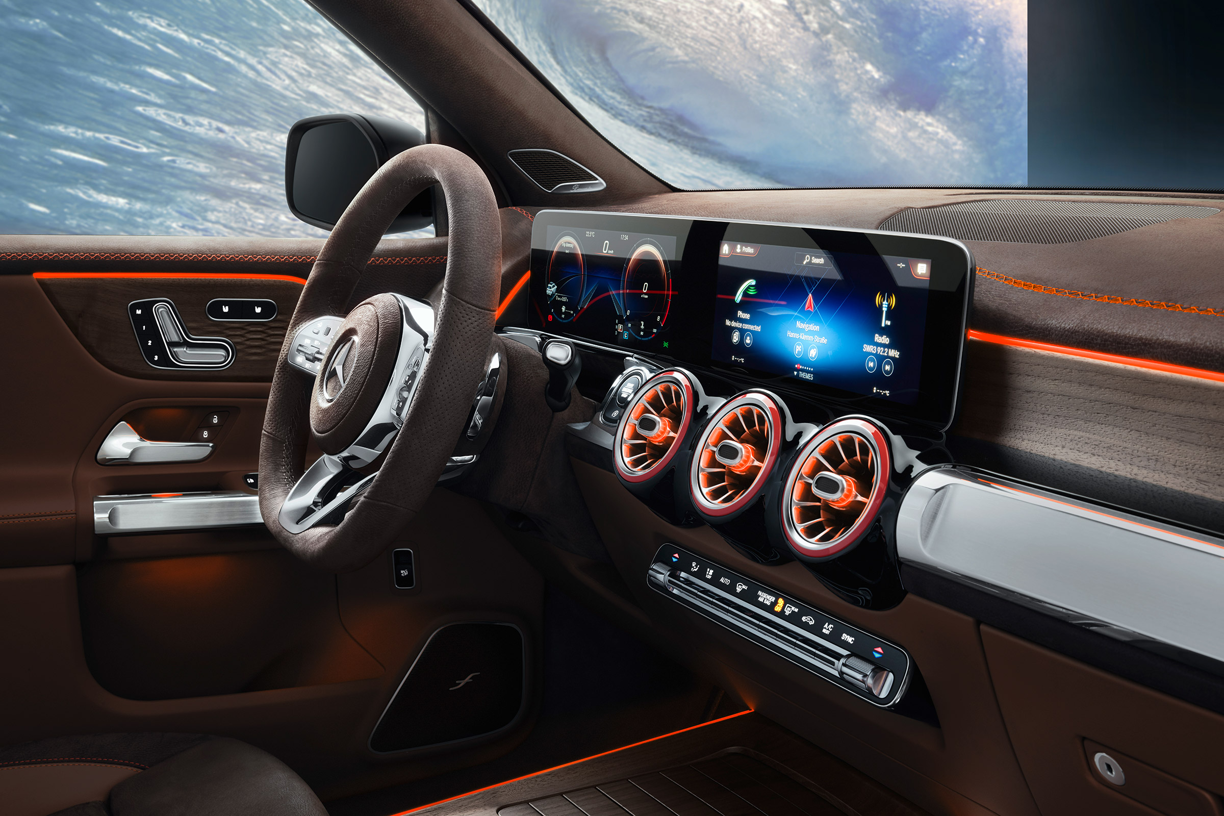 Mercedes GLB Concept - dash