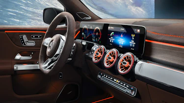 Mercedes GLB Concept - dash