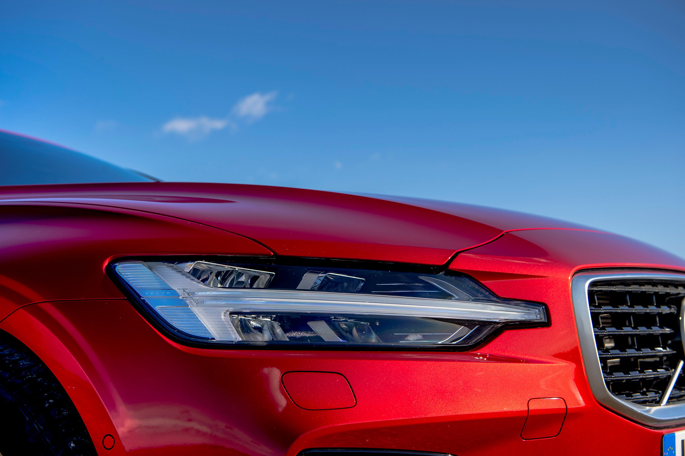 Volvo V60 R-design - headlight