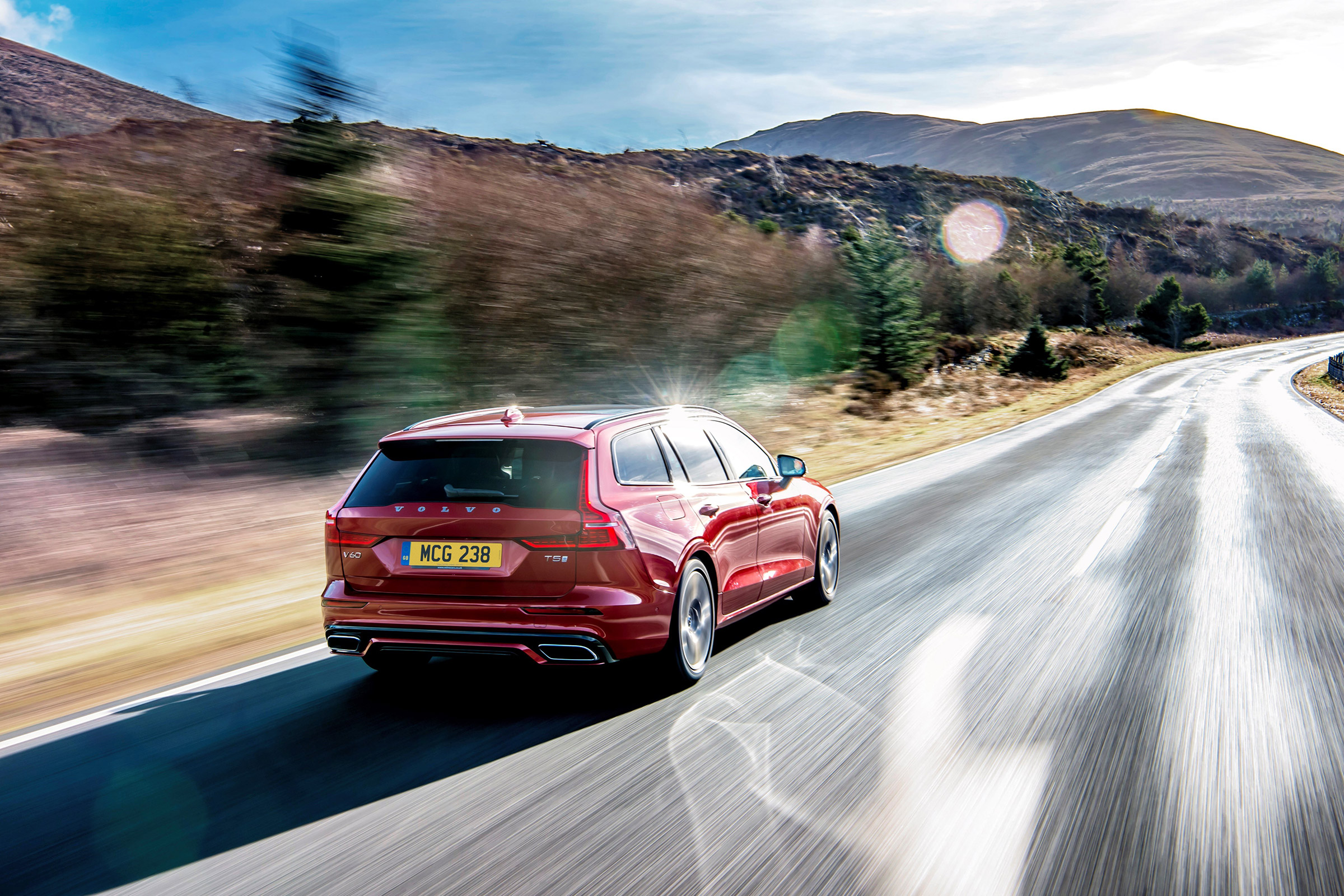 Volvo V60 R-design - rear