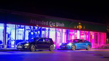 Hyundai i30 N and Kia Stinger GT S - static